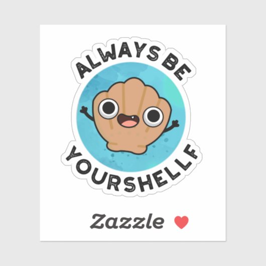 Seien Sie immer Ihr Schmuckstück positiv Aufkleber (Blatt)