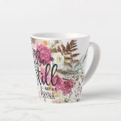 Seien Sie immer noch trendige Wasserfarben Pampas Milchtasse (Rechte Ecke)