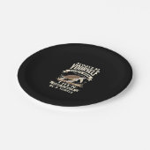 Seien Sie immer selbst, außer wenn Sie eine Schild Pappteller (Schrägansicht)