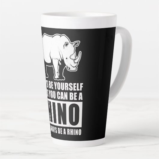 Seien Sie immer selbst, es sei denn, Sie können ei Milchtasse (Rechte Ecke)