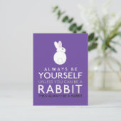 Seien Sie immer selbst, es sei denn, Sie können ei Postkarte (Stehend Vorderseite)