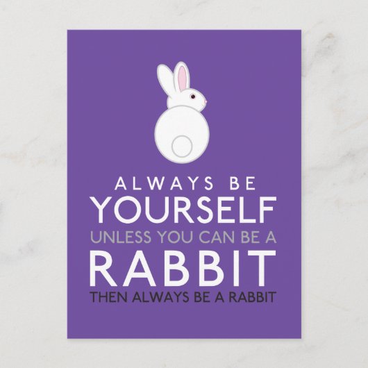 Seien Sie immer selbst, es sei denn, Sie können ei Postkarte (Vorderseite)