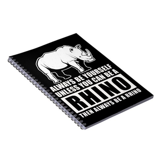 Seien Sie immer selbst, es sei denn, Sie sind Rhin Notizblock (Rechte Seite)