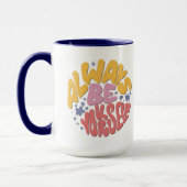 Seien Sie immer selbst - Handschrift Tasse (Links)