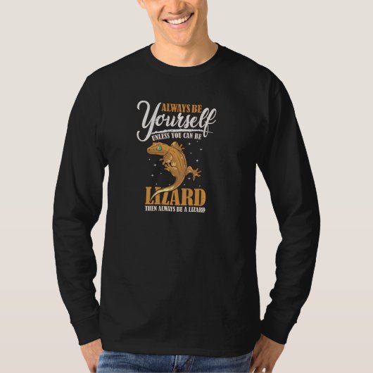 Seien Sie immer selbst Lizard Terrarium Lizard Rep T-Shirt (Vorderseite)
