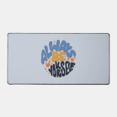 Seien Sie immer selbst - Motivierend Zitat Schreibtischunterlage (Vorderseite)