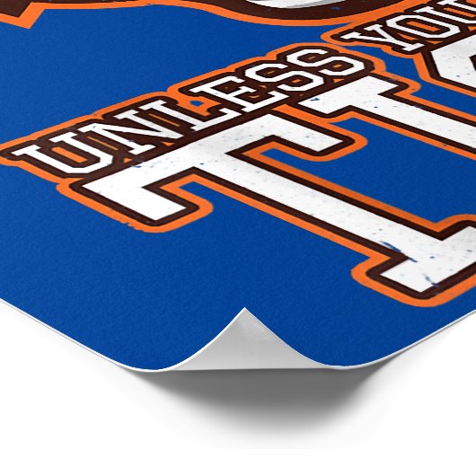 Seien Sie immer selbst, wenn Sie kein Tiger-Gesche Poster (Ecke)