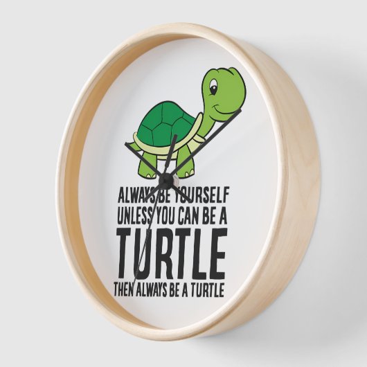 Seien Sie immer selbst, wenn Sie nicht eine Schild Uhr (Winkel)