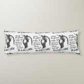 Seien Sie immer sich, es sei denn Sie ein Einhorn Seitenschläferkissen (Rückseite)