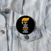 Seien Sie immer sich ist immer bedauernswert Button (Beispiel)