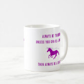 Seien Sie immer sich Kaffeetasse (VorderseiteRechts)