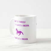 Seien Sie immer sich Kaffeetasse (Vorderseite Links)