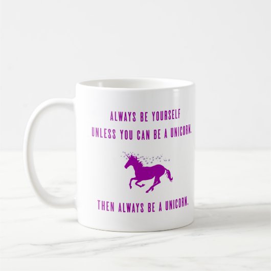 Seien Sie immer sich Kaffeetasse (Links)