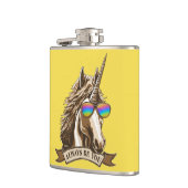 Seien Sie immer Sie Flachmann (Links)