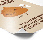 Seien Sie immer vorbereitet - Funny Bad Wall Poste Fotodruck (Ecke)