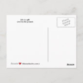 Seien Sie in der aktuellen_B_-Postkarte Postkarte (Rückseite)