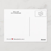 Seien Sie in der aktuellen_C_-Postkarte Postkarte (Rückseite)