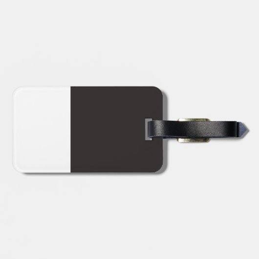 Seien Sie in Übereinstimmung mit selbst 2 Gepäckanhänger (Rückseite horizontal)