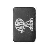 Seien Sie in Übereinstimmung mit selbst Badematte (Vorderseite Vertikal)