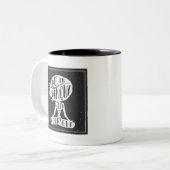 Seien Sie in Übereinstimmung mit selbst Zweifarbige Tasse (Vorderseite Links)