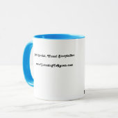 Seien Sie intelligenter, wenn Sie mit dieser Tasse (Vorderseite Links)