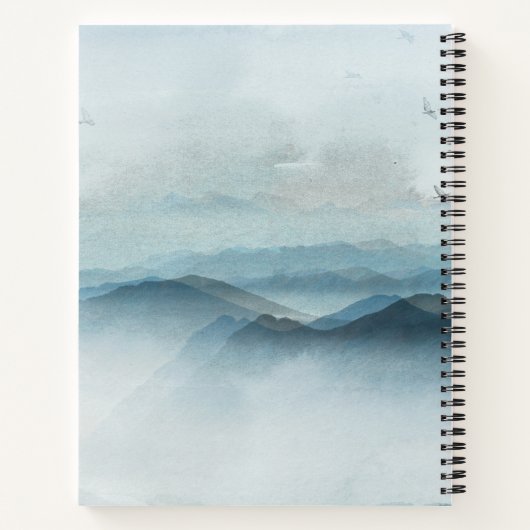 Seien Sie jetzt hier Journal Spiral Notebook Notizblock (Rückseite)