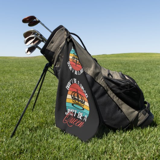 Seien Sie kein Drag Golf Tuch (Gras)