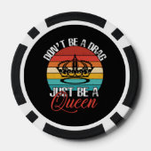 Seien Sie kein Drag Poker Chips (Rückseite)