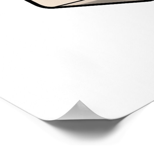 Seien Sie kein Esc Funny Keyboard Pun Poster (Ecke)