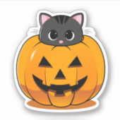 Seien Sie kein kranziger Cat Vinyl Sticker Cutout (Vorderseite)