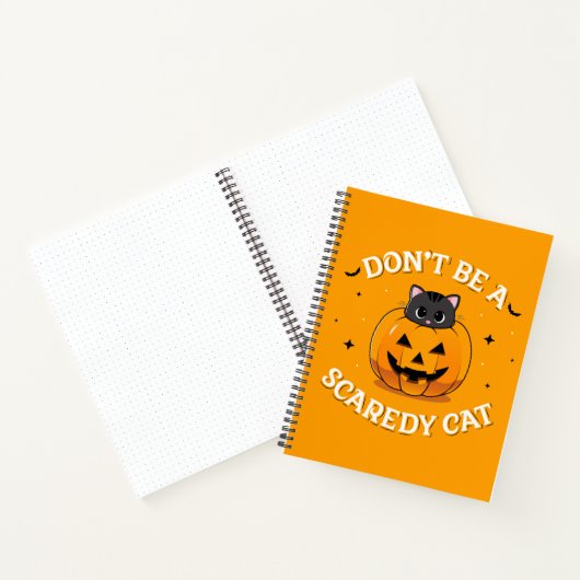 Seien Sie kein schlaues Cat Bullet Notebook Notizblock (Innenseite)