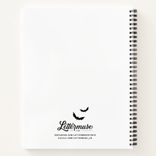 Seien Sie kein schlaues Cat Bullet Notebook Notizblock (Rückseite)