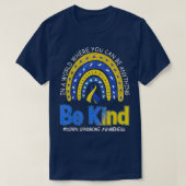 Seien Sie Kind-Down-Syndrom-Sensibilisierungskid T-Shirt (Design vorne)