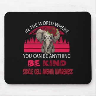 Seien Sie Kind Sichelzellenanämie Bewusstsein Elef Mousepad