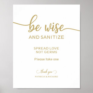 Seien Sie klug und entschärfen Sie Liebe, die nich Poster