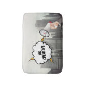 Seien Sie kreativ Badematte (Vorderseite Vertikal)