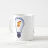 Seien Sie kreativ! Kaffeetasse (Vorderseite Links)