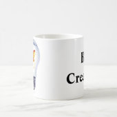 Seien Sie kreativ! Kaffeetasse (Mittel)