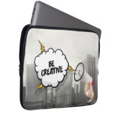 Seien Sie kreativ Laptopschutzhülle (Vorne Rechts)