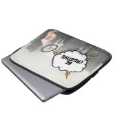 Seien Sie kreativ Laptopschutzhülle (Vorne Knopf)