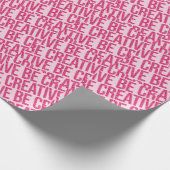 Seien Sie kreative Muster Word Art Beispiele Muste Geschenkpapier (Ecke)