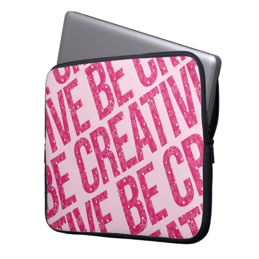 Seien Sie kreative Muster Word Art Beispiele Muste Laptopschutzhülle (Vorderseite Links)