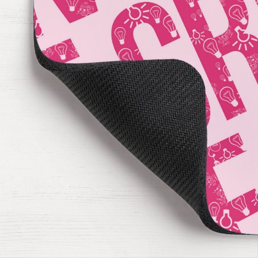 Seien Sie kreative Muster Word Art Beispiele Muste Mousepad (Ecke)