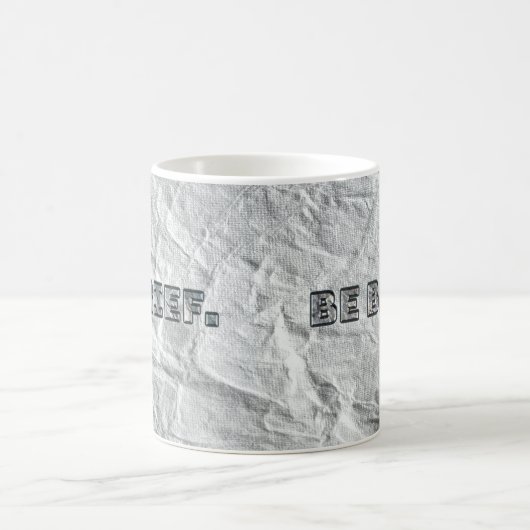 Seien Sie kurz. Kaffeetasse (Mittel)