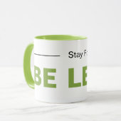 Seien Sie Leap Bleibe für immer Young Simple Moder Tasse (Vorderseite Links)