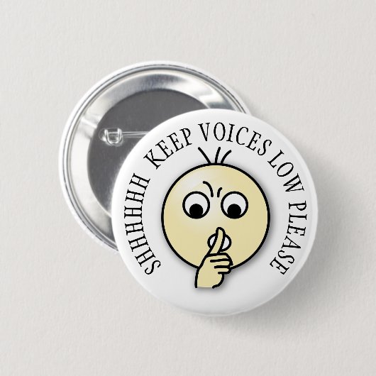 Seien Sie leise Behalten Voice Low Button (Vorne & Hinten)