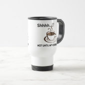 Seien Sie leise Kaffee Tasse (VorderseiteRechts)