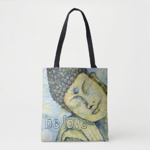 Seien Sie Liebe-Buddha-Kunst ganz über Tasche