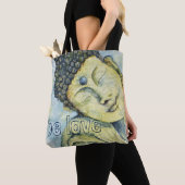 Seien Sie Liebe-Buddha-Kunst ganz über Tasche (Von Nahem)