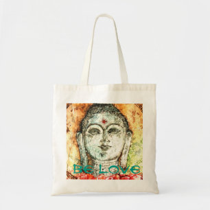 Seien Sie Liebe-Buddhawatercolor-Kunst-Tasche Tragetasche